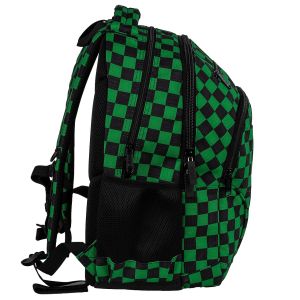 BACKUP 8 W 73 CHECKERBOARD GREEN ученическа раница