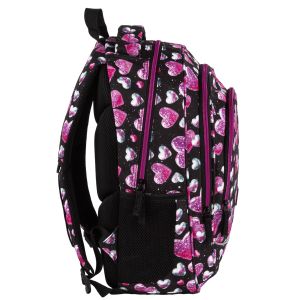 BACKUP 8 X 32 GLITTER HEARTS ученическа раница