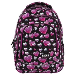 BACKUP 8 X 32 GLITTER HEARTS ученическа раница