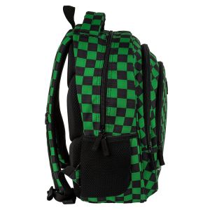 BACKUP 8 X 73 CHECKERBOARD GREEN ученическа раница