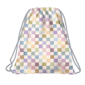 BACKUP 8 A 01 PASTEL CHECKERED спортна торба