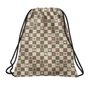 BACKUP 8 A 17 CUTE CHECKERED спортна торба