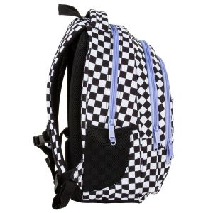 BACKUP 8 O 94O CHECKERBOARD PURPLE ученическа раница