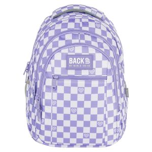 BACKUP 8 O 29 VIOLET CHECKERBOARD ученическа раница