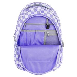 BACKUP 8 O 29 VIOLET CHECKERBOARD ученическа раница