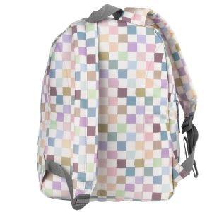 BACKUP 8 C 01 PASTEL CHECKERED ученическа раница
