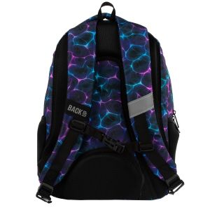BACKUP 8 D 22 NEON WAVES раница с 3 лица