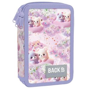 BACKUP 8 EW 23 PASTEL TEDDY BEARS несесер с 3 ЦИПА, пълен