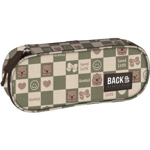 BACKUP 8 A 17 CUTE CHECKERED овален несесер