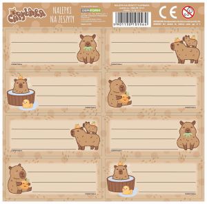 CAPYBARA 10 етикети