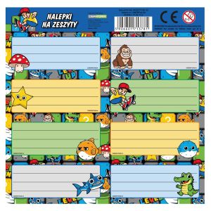 SUPER MARIO DF 42 етикети