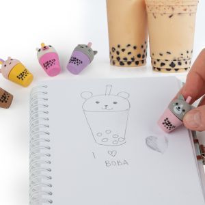 KIDEA комплект 5 бр. ароматни гуми Bubble Tea