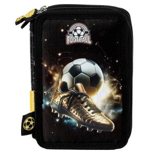 FOOTBALL 21 несесер с 2 ципа, ПЪЛЕН
