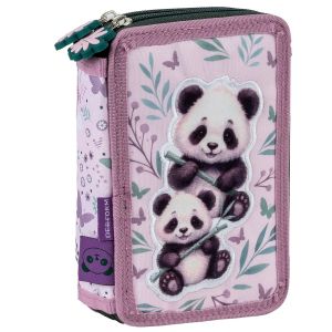 PANDA 11 несесер с 2 ципа, ПЪЛЕН