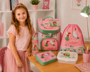 LIZZY CARD FAIRY BALLERINA Dance комплект 5 в 1 - раница, несесер, спортна торба, бутилка, кутия за храна