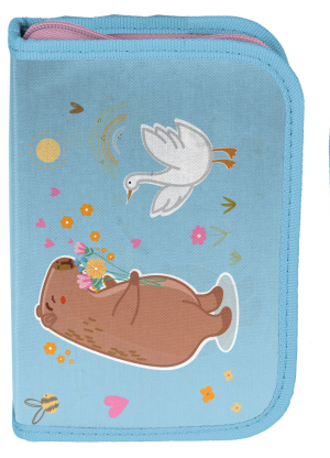 CAPYBARA несесер с 1 цип, ПЪЛЕН
