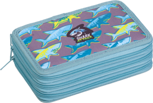 LIZZY CARD Shark ATTACK несесер с 3 ципа