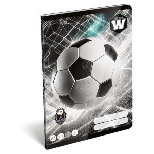 LIZZY CARD Top League FTW тетрадка А4, бели листи