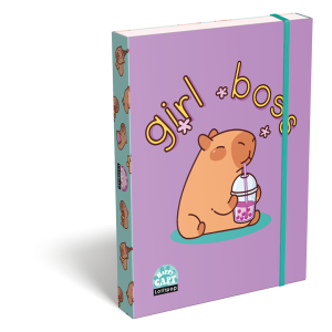 LIZZY CARD LOLLIPOP CAPYBARA кутия с ластик А5