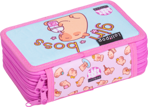LIZZY CARD LOLLIPOP CAPYBARA несесер с 3 ципа