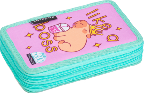 LIZZY CARD LOLLIPOP CAPYBARA несесер с 2 ципа