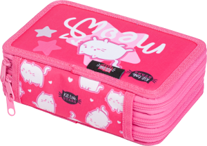 LIZZY CARD KitTok PURRFECT несесер с 3 ципа