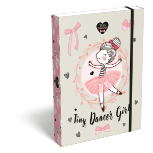 LIZZY CARD LOVELY BALLERINA кутия с ластик А5