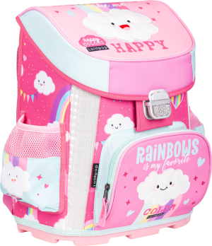 LIZZY CARD LOLLIPOP RAINBOW комплект 3 в 1 - раница, несесер, спортна торба