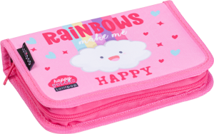 LIZZY CARD LOLLIPOP RAINBOW комплект 5 в 1 - раница, несесер, спортна торба, бутилка, кутия за храна