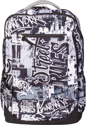 LIZZY CARD Street RULES ученическа раница Trend