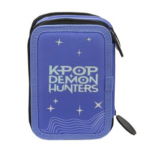 K-Pop Demon Hunters несесер с 3 ципа, ПЪЛЕН