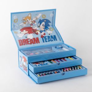 SONIC рисувателен комплект в куфар, 3 нива