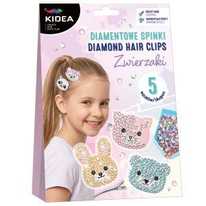 KIDEA творчески комплект Диамантени фиби за коса Животни