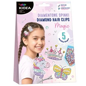 KIDEA творчески комплект Диамантени фиби за коса Магия