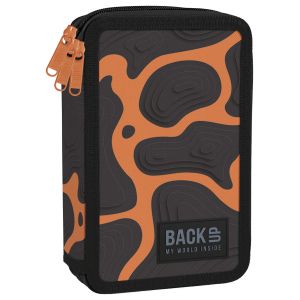 BackUp 5 EW 42 Magma несесер с 3 ципа, ПЪЛЕН