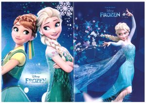 FROZEN тетрадка малък формат 40 л РЕД