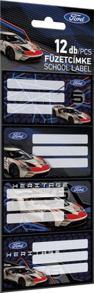 LIZZY CARD FORD PERFORMANCE етикети