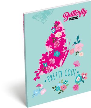 LIZZY CARD LOLLIPOP CUTE BUTTERFLY тефтерче