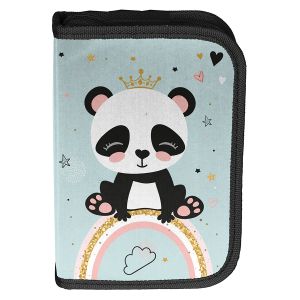 PASO PANDA Rainbow несесер с 1 цип