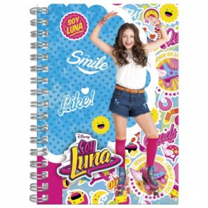 SOY LUNA бележник със спирала А6